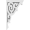 Ekena Millwork Athens Architectural Grade PVC Corbel, 1 7/8"W X 7"D X 12"H CORP01X07X12AT - alternate 3